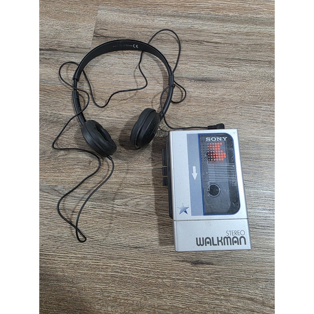 Sony Walkman Stranger Things Cassette Player WM-8 Working With Headphones